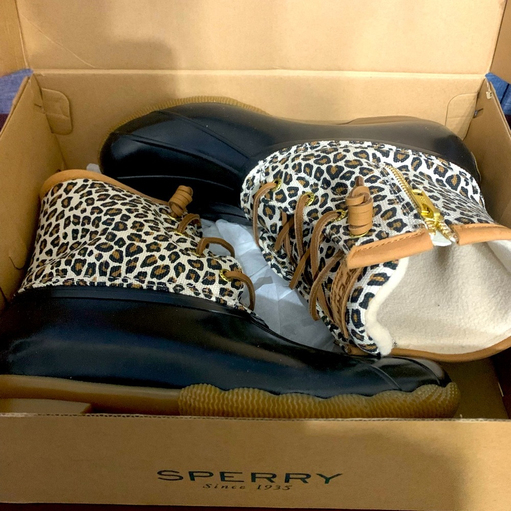 NWT Sperry Women’s Topsider Saltwater Rainboot